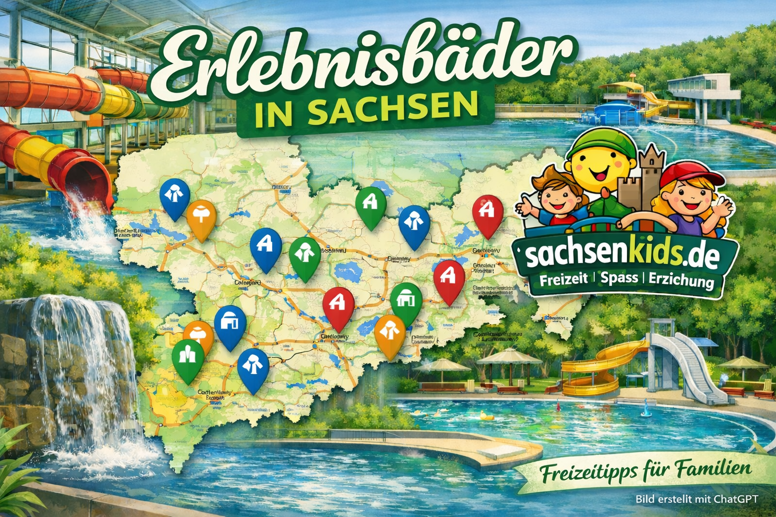 Erlebnisbäder in Sachsen