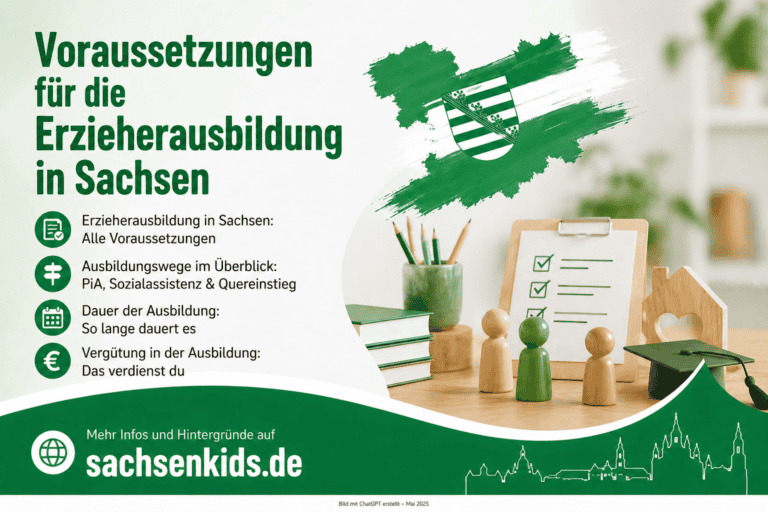 Voraussetzungen für die Erzieherausbildung in Sachsen