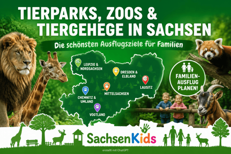 Sachsens Zoos und Tierparks