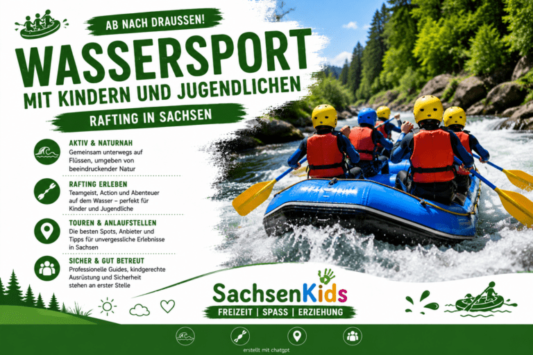 Rafting in Sachsen – Wildwasser-Abenteuer für mutige Nachwuchspaddler
