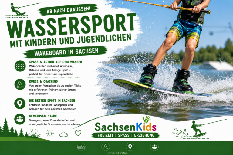 Wakeboarding – Brett, Wellen und Tricks: cooler Wassersport für den Nachwuchs
