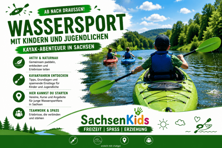 Kajak – Paddeln auf Sachsens Flüssen: ein Wassersport für alle