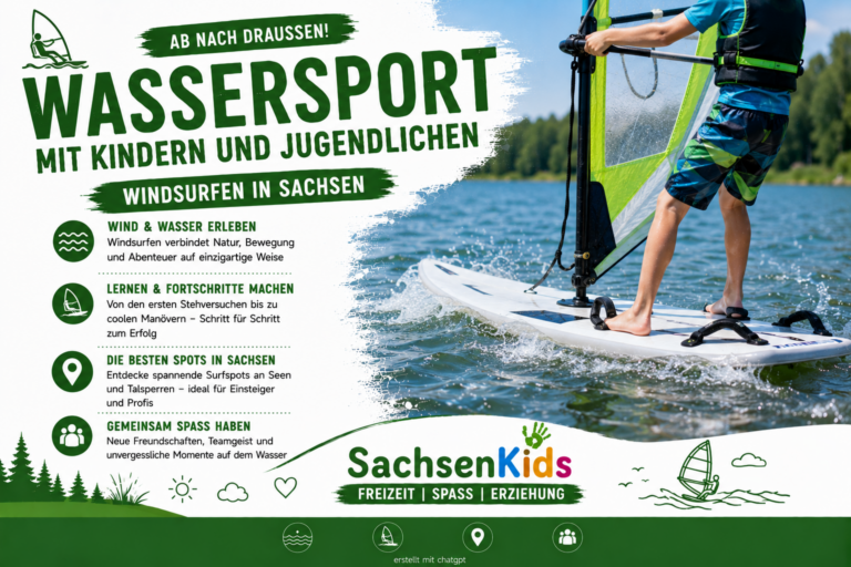Windsurfen in Sachsen – Wind, Brett und Freiheit: ein Trendsport für junge Surfer