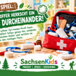 Im Arztkoffer herrscht ein buntes Durcheinander und nur ein echter Spürnasen-Profi kann Ordnung schaffen! Schau genau hin, entdecke die medizinischen Helfer und sortiere sie an den richtigen Platz.